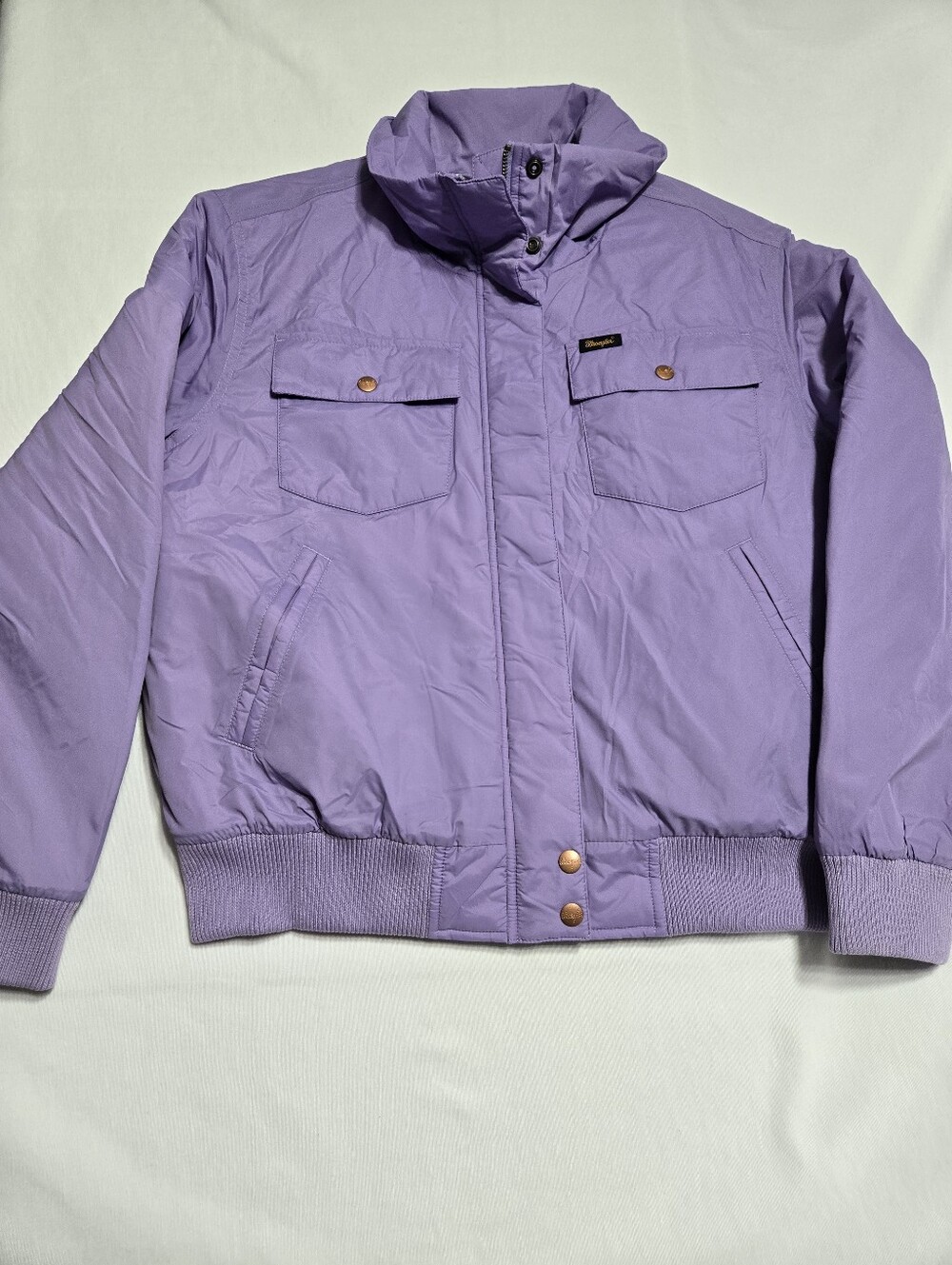 NWT Wrangler x Netflix Stranger Things Erica Sinclair Inspired Lavendar Jacket M